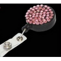 Bling Rhinestone Badge Reels